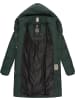 ragwear Wintermantel Natalka Melange in Dark Green