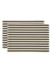 SÖDAHL Tischset Statement Stripe in Ash