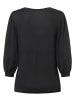 More & More Pullover in black