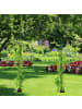 relaxdays Rosenbogen in Dunkelgrün - (B)144 x (H)270 x (T)60 cm