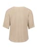 Betty Barclay Strickpullover kurzarm in Grau Beige