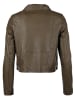 Maze Lederjacke 42024082 in oliv