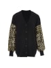 IMANE Damen Strickjacke in Schwarz