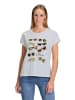 Betty Barclay Casual-Shirt mit Aufdruck in Patch White/Beige