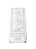 Mr. & Mrs. Panda Champagnerglas Pinguin Buch mit Spruch in Transparent