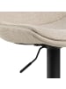 ebuy24 Barhocker Adisa Beige 2er Set