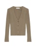 Marc O'Polo Rippstrick-Cardigan slim in milky brown