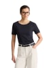 Marc O'Polo DENIM DfC T-Shirt mit Struktur relaxed in Blue Depths