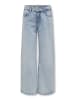 KIDS ONLY Jeans mit weitem Bein in Light Blue Denim