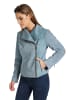 Carlo Colucci Lederjacke Dal Bella in Jeansblau
