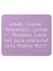 Mr. & Mrs. Panda Maus-Pad Spruch Basketballtrainer Lebensweishei... in Lavendeltraum
