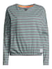 Salzhaut Longsleeve INGMARIE Navy-Bottle Green