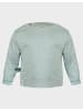 OrganicEra Baby Langarm Shirt in Aqua Melange