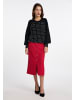 faina Damen Strickpullover in schwarz