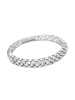 faina Women Bangle Bracelet in Silver