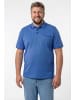 Men Plus Poloshirt in helles kobalt