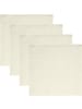 REDBEST Serviette 4er-Pack Tulsa in creme