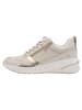 Tamaris Sneaker in IVORY/GOLD