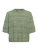 Kaffe Strickpullover KAmonia Loose fit in Sea Spray Melange