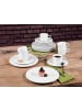 Seltmann Weiden 18er Set Kaffeeservice No Limits Weiß weiß in weiß
