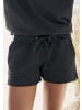 LASCANA Sweatshorts in schwarz