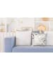 Kayoom Dekokissen Spark Pillow 110 45 x 45 cm in creme - chrom