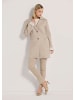 MADELEINE Modische Longjacke aus Baumwollmix in berber / wollweiß