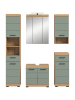 xonox.home Badkombination in Artisan Eiche/Salbei - (B) 164 x (H) 191 x (T) 34
