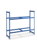 relaxdays Reifenregal in Blau - (B)110 x (H)100 x (T)35 cm