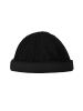 Faera Strick Beanie mit elastischem Strick und Fleece-Innenfutter in Schwarz