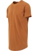 Urban Classics Lange T-Shirts in toffee