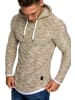 Amaci&Sons Kapuzenpullover LEXINGTON in Beige