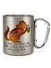 Mr. & Mrs. Panda Tasse Eichhörnchen Smoothie mit Spruch in Silber
