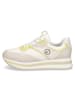 Tamaris Plateau-Sneaker in beige limette