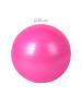 relaxdays Gymnastikball Set in Rosa - Ø 65 cm