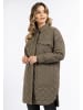 DreiMaster Vintage Damen Baumwolljacke Mit Leichter Wattierung in Oliv