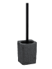 Wenko WC-Garnitur Villata Grau, WC-Garnitur Mod. Villata Grau in Grau