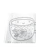 Mr. & Mrs. Panda Gravur Windlicht Kaffee Tasse mit Spruch in Transparent