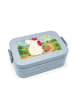 Mr. & Mrs. Panda Bentobox Einhorn Koffer Design ohne Spruch in Blau Pastell