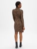 MARC CAIN SPORTS  Kleid in camel schwarz - 0001