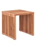 ebuy24 Couchtisch Pego Teak 40 x 40 cm