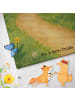 Mr. & Mrs. Panda Badehandtuch Hund Dogge Design ohne Spruch in Grau Pastell