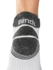 Bench Sneakersocken in 3x weiß