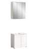 ebuy24 Badmöbelset Solero (4-teilig) Weiß 63 x 34 cm