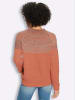 Heine Pullover in papaya-meliert