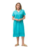 Ulla Popken Jerseykleid in tiefes aqua