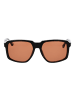 Web Männer Sonnenbrille Quadratisch Braun