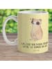 Mr. & Mrs. Panda Kindertasse Plumplori Glücklich mit Spruch in Gelb Pastell