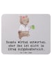 Mr. & Mrs. Panda Mousepad Beamtin Humor mit Spruch in Grau Pastell