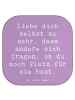 Mr. & Mrs. Panda Tassenuntersetzer Spruch Selbstakzeptanz Liebe ... in Lavendeltraum
